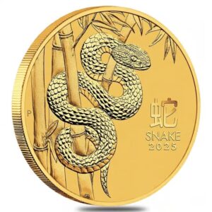2025 Perth Lunar Snake 1 oz Gold Coin