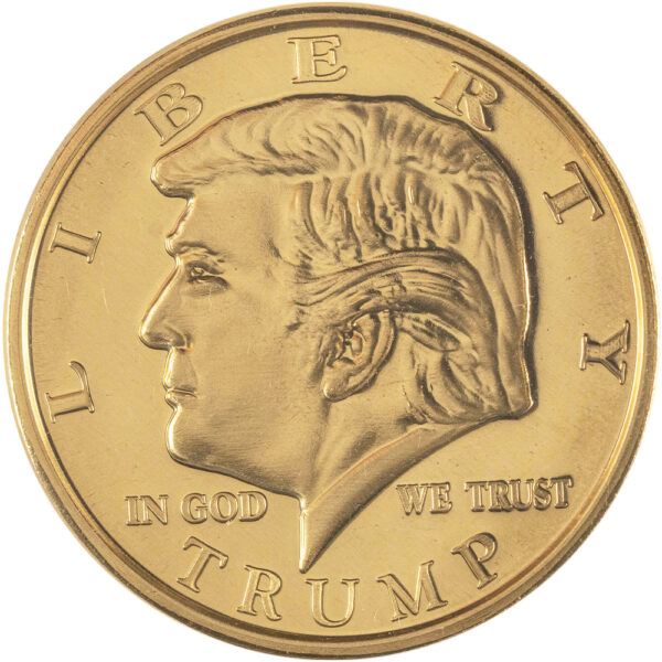 1 oz Gold Trump Round